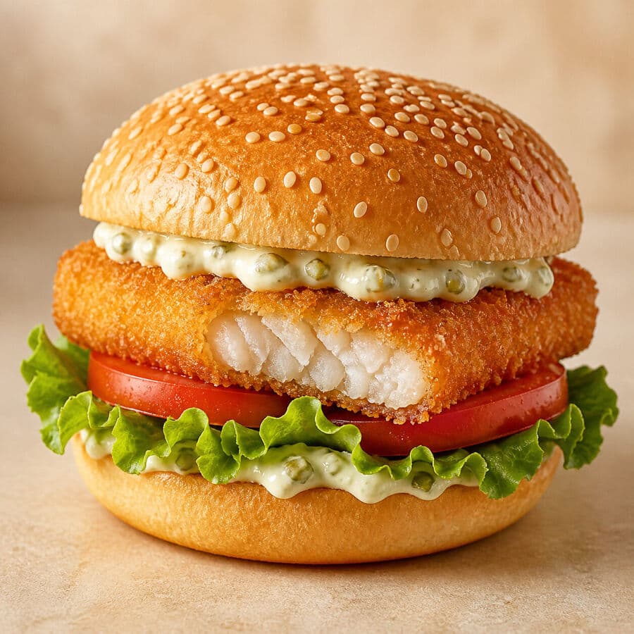 Hamburguesa de Pescado
